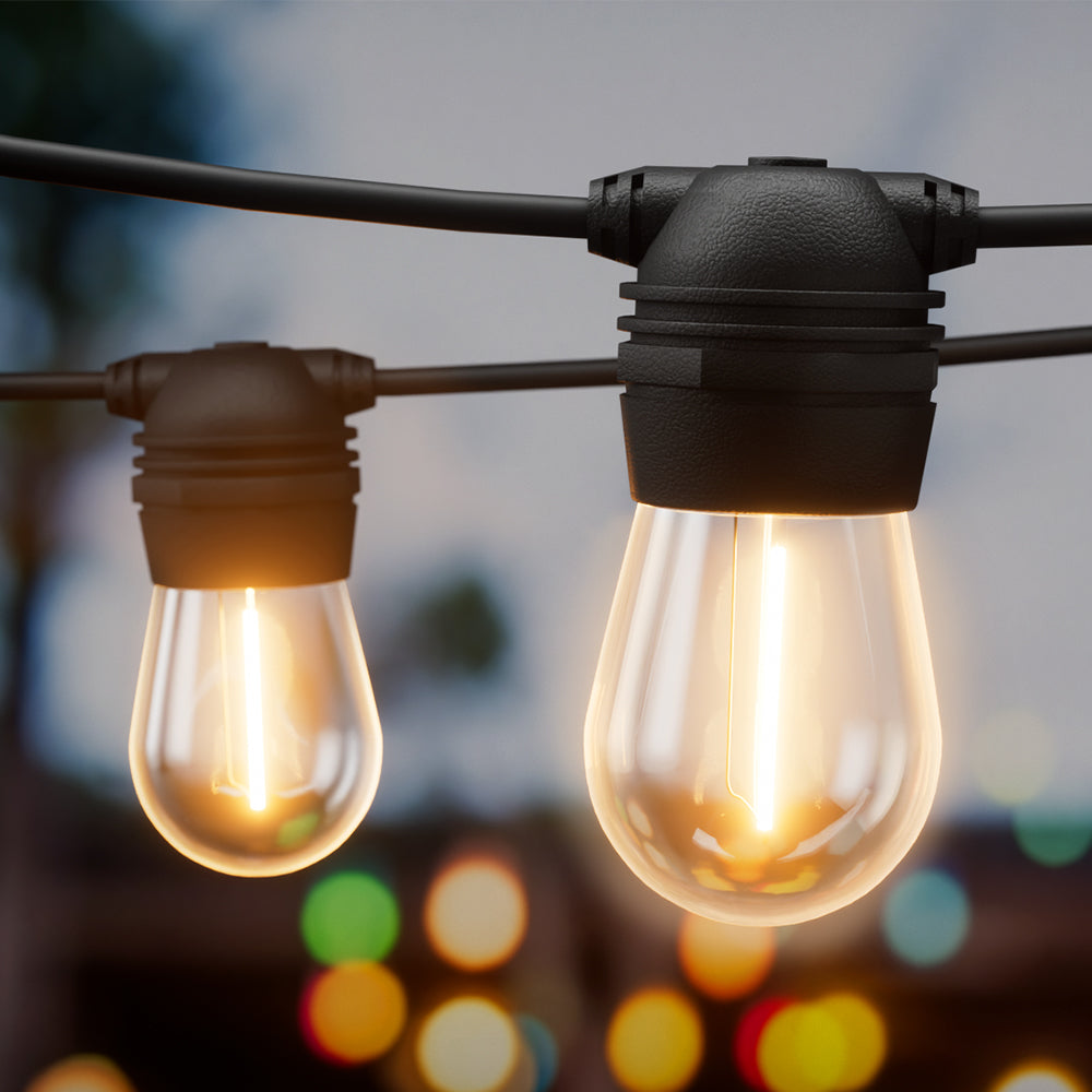 Allure Home Collections 17m Solar Festoon Lights