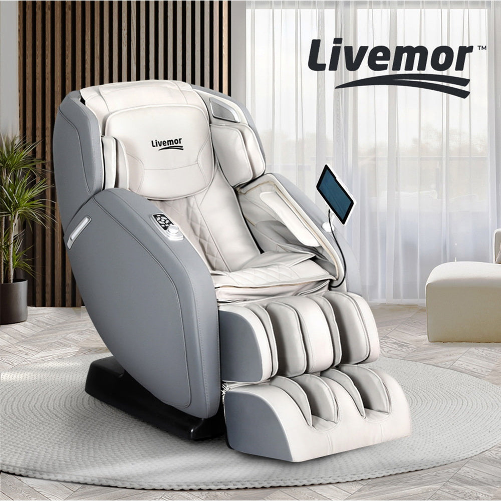 Livemor 4D Electric Massage Recliner — Comprehensive Therapeutic Relief — Allure Home Collections