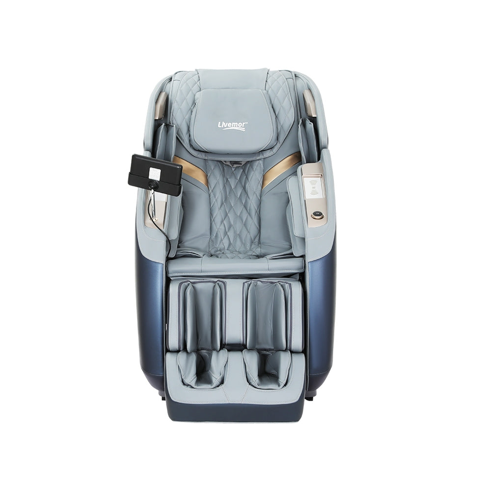 Livemor MELISA 4D Double-Core Massage Chair — Full Body Scanning, Zero Gravity — Allure Home Collections