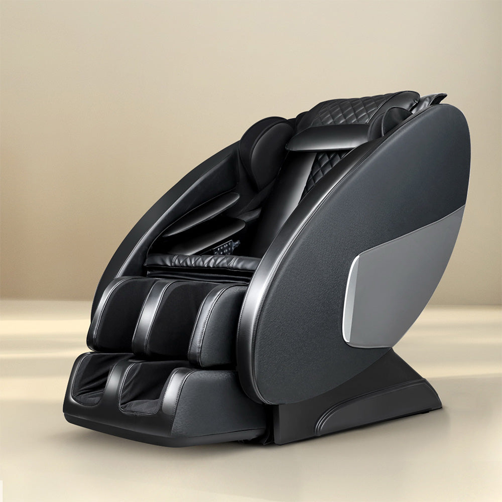 Livemor ELLMUE Electric Massage Chair — Targets Key Pressure Points, Black — Allure Home Collections