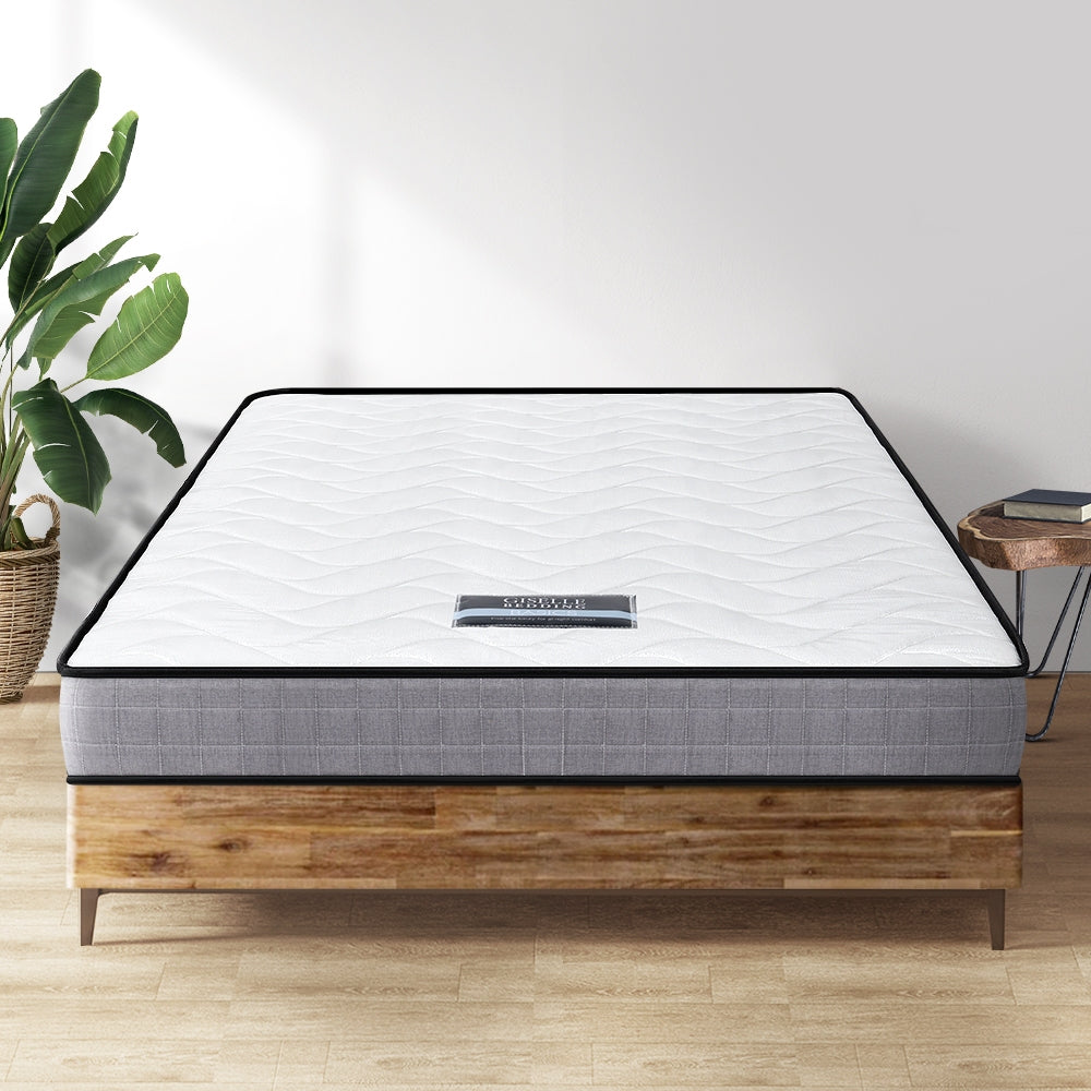 Giselle Bedding Alessio Bonnell Spring Mattress — Soft Quilting, Luxury Knitted Fabric — Allure Home Collections