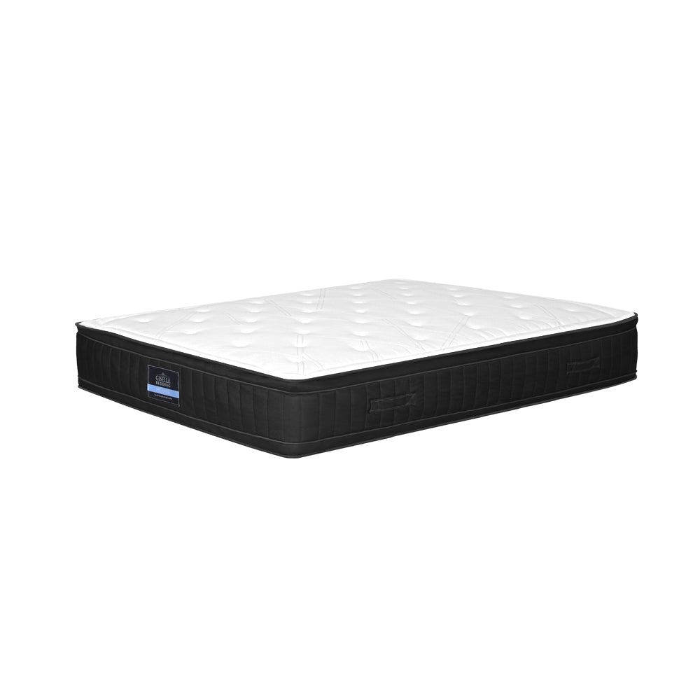 Medium Firm Euro Top Pocket Spring Mattress, 32cm King - Allure Home Collections