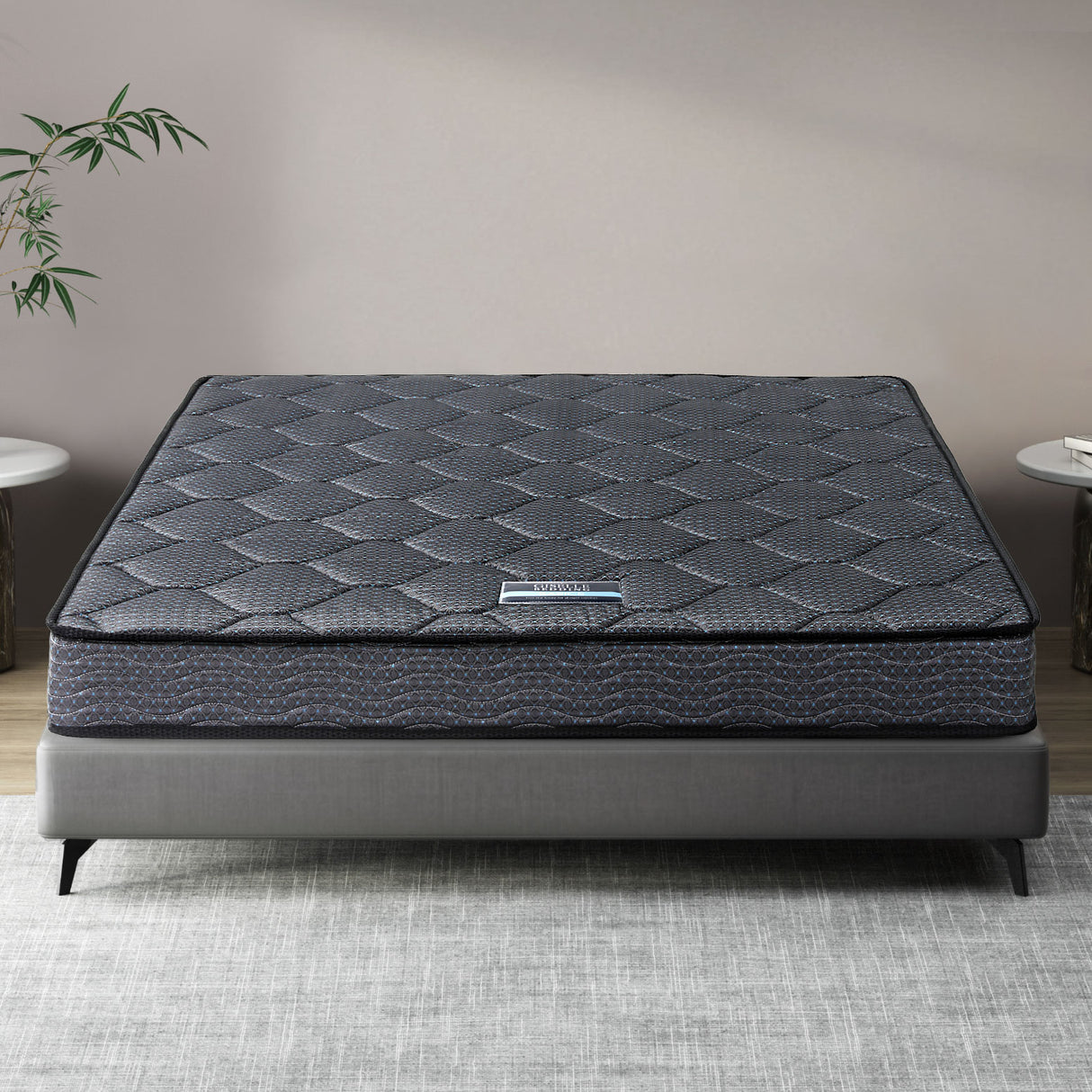 Giselle 16cm Medium-Firm Tight Top Mattress — 150g Knitted Fabric, Bonnell Spring — Allure Home Collections