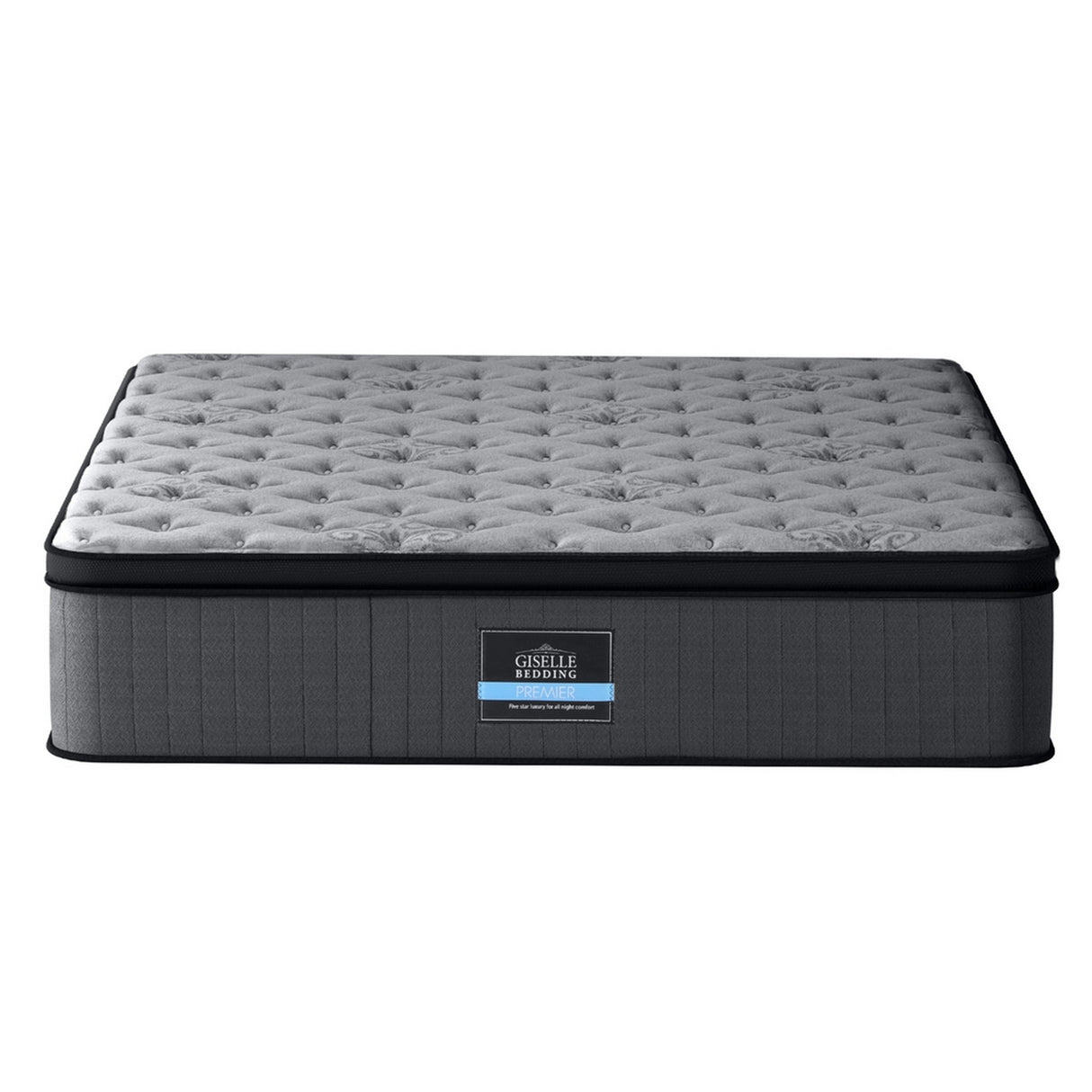 Medium Firm Euro Top Pocket Spring Mattress, 34cm King
