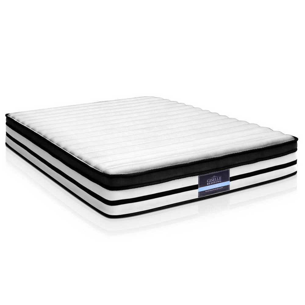 Giselle Bedding Premier Series 27cm Euro Top Pocket Spring Mattress — Allure Home Collections