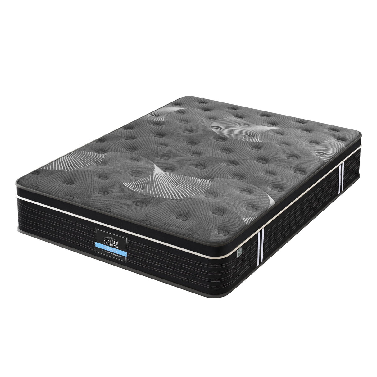 Medium Firm Euro Top Pocket Spring Mattress with Graphene Memory Foam, 35cm King (view 2 of 11)