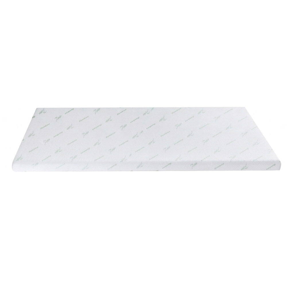 Giselle Bedding 8cm Graphite 7-Zone Memory Foam Mattress Topper — Open Cell — Allure Home Collections