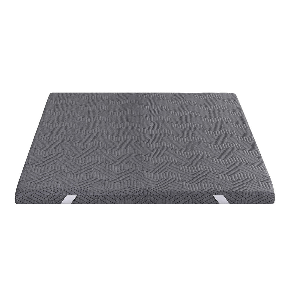 Giselle 8cm Dual-Layer Gel Memory Foam Mattress Topper — Even Weight Distribution — Allure Home Collections