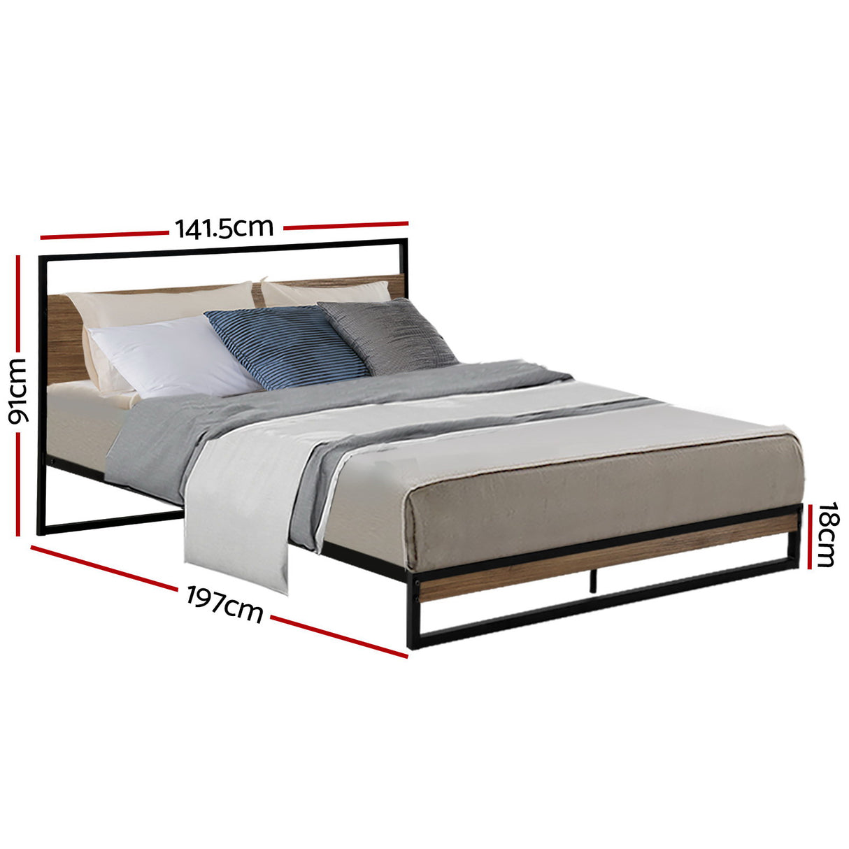 Alba Metal Bed Frame