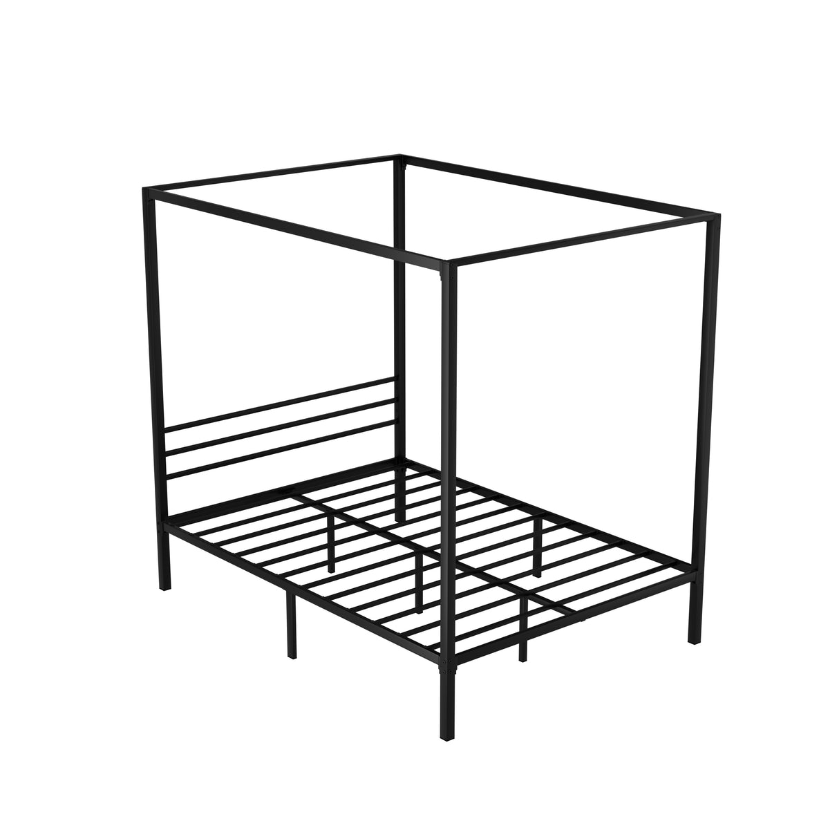 Bra Double Metal Bed Frame, Black