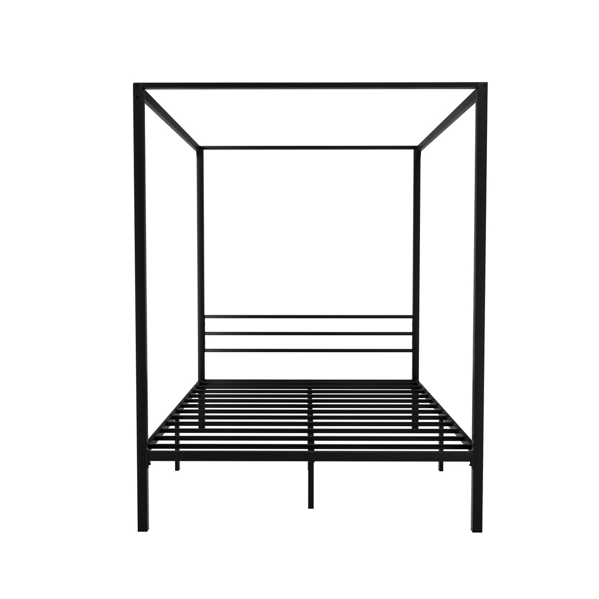 Bra Double Metal Bed Frame, Black