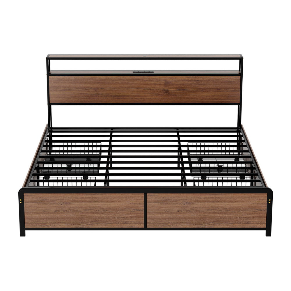 Saluzzo Metal Bed Frame