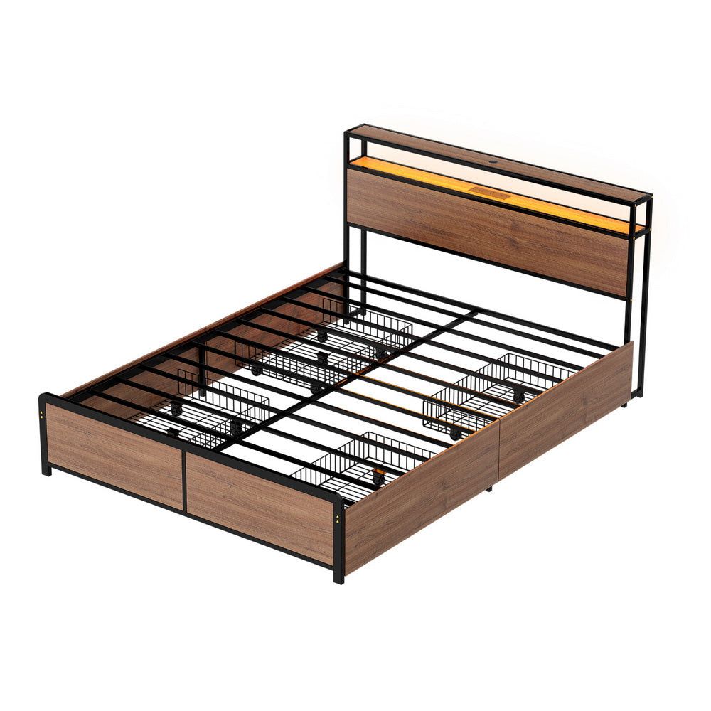 Saluzzo Metal Bed Frame