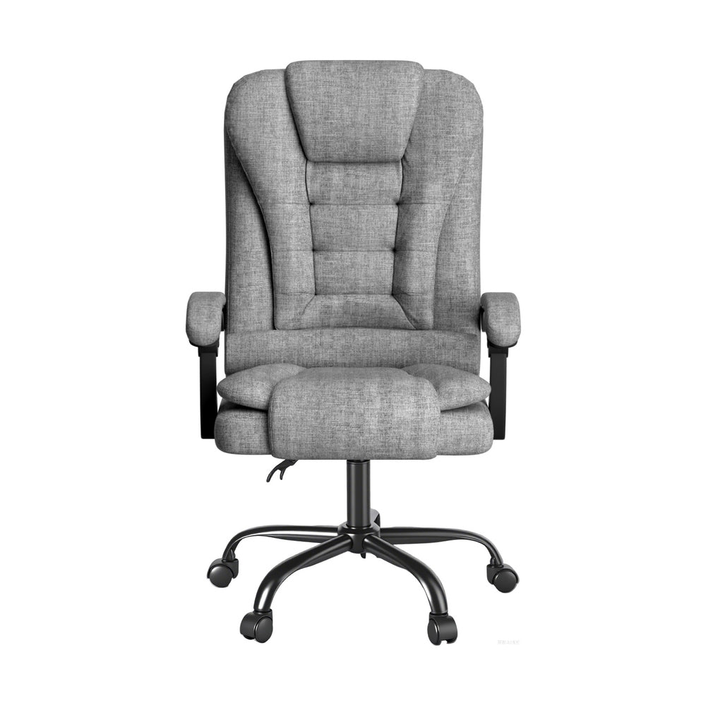 Cowaramup grey linen massage office chair