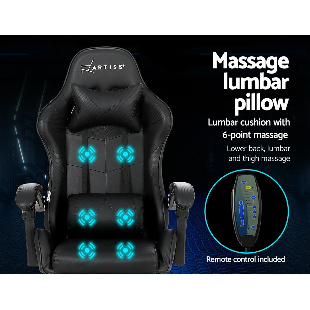 Artiss Ergonomic 6 Point Massage Office Chair