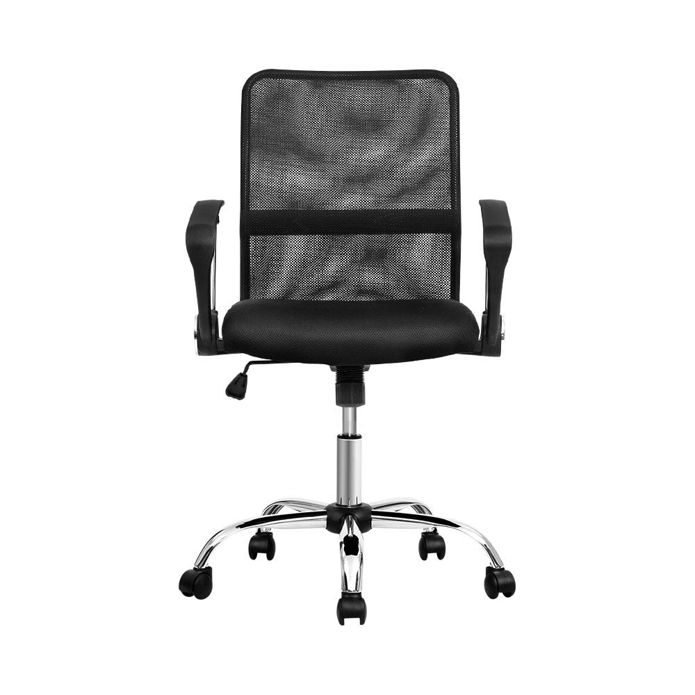 Carnarvon black mesh office chair