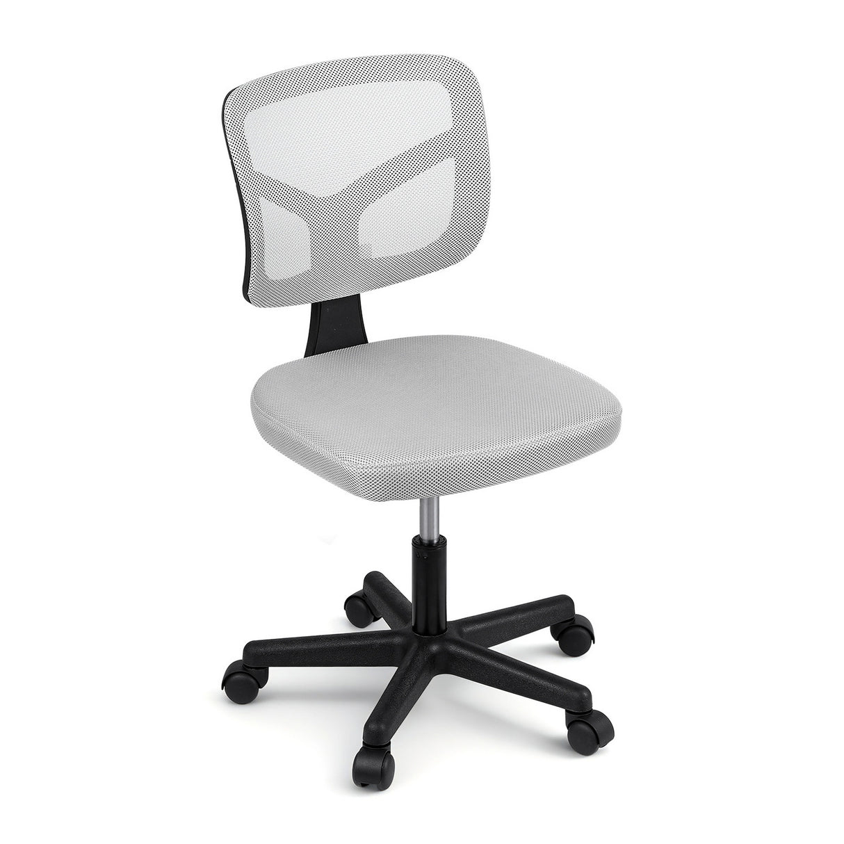 Dwellingup grey armless ergonomic mesh office chair