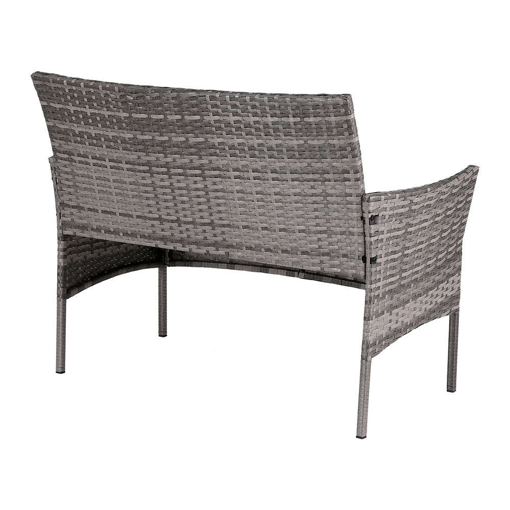 Woody Point 4 Piece Outdoor Sofa Set, Grey