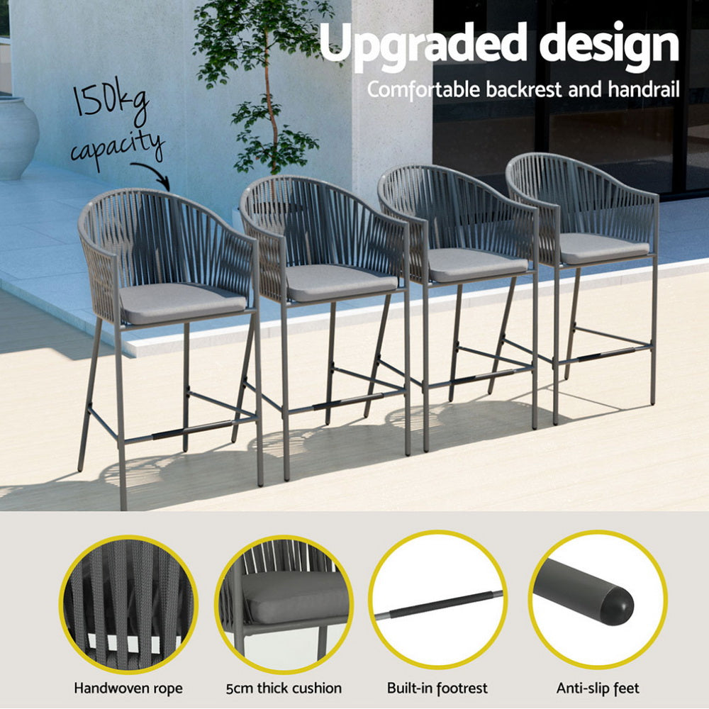 Zilzie 5 Piece Outdoor Dining Set