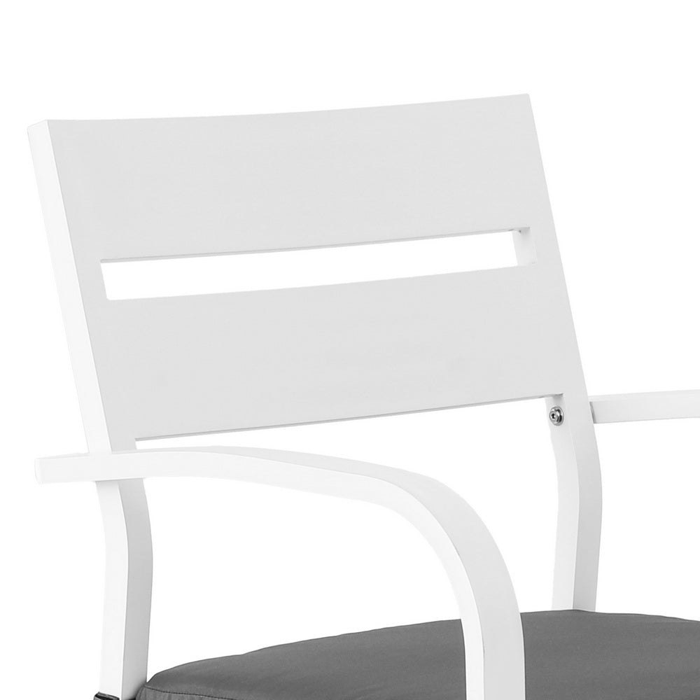 Bar stool showing slatted backrest and armrests