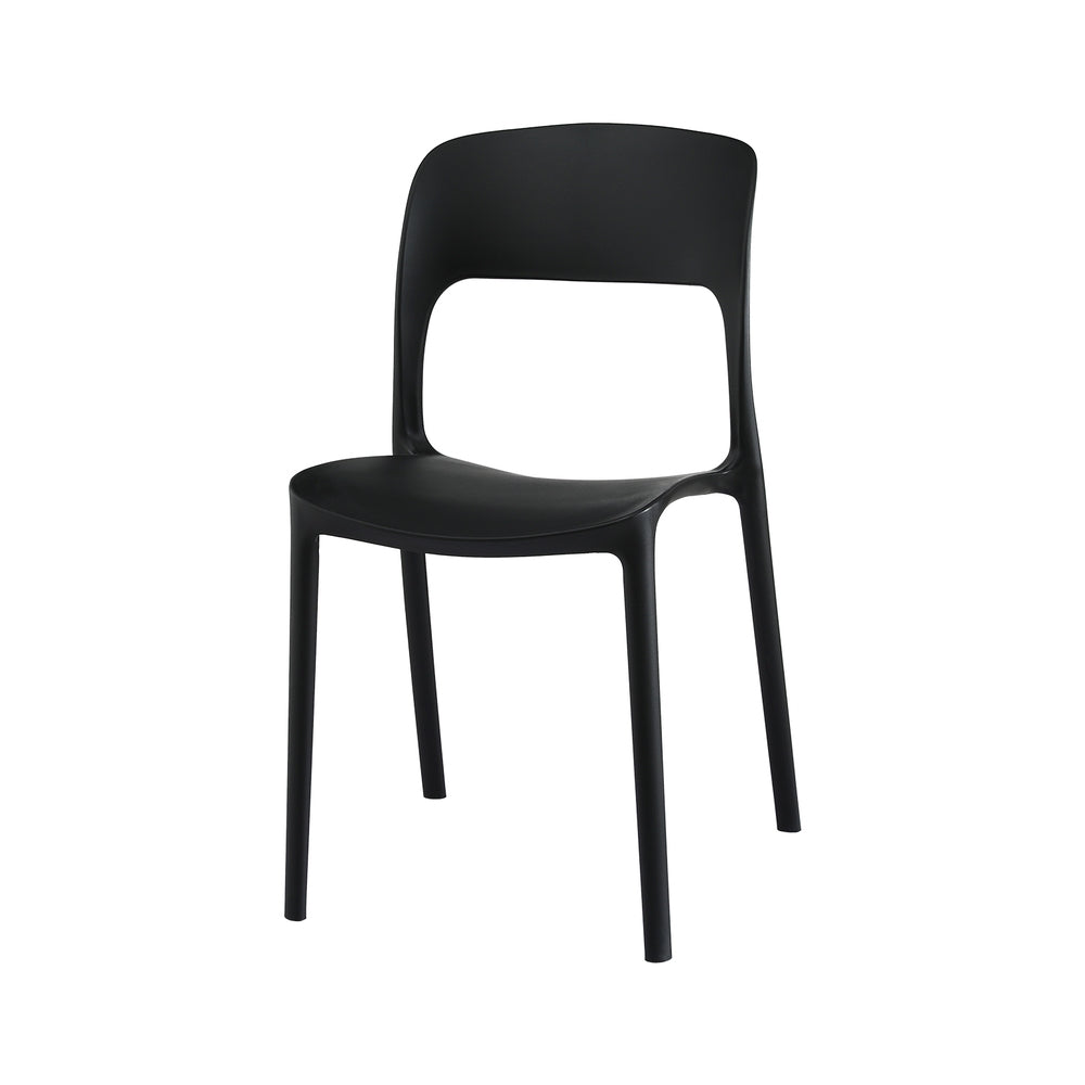 Sunshine Bay Stackable Outdoor Chair Black