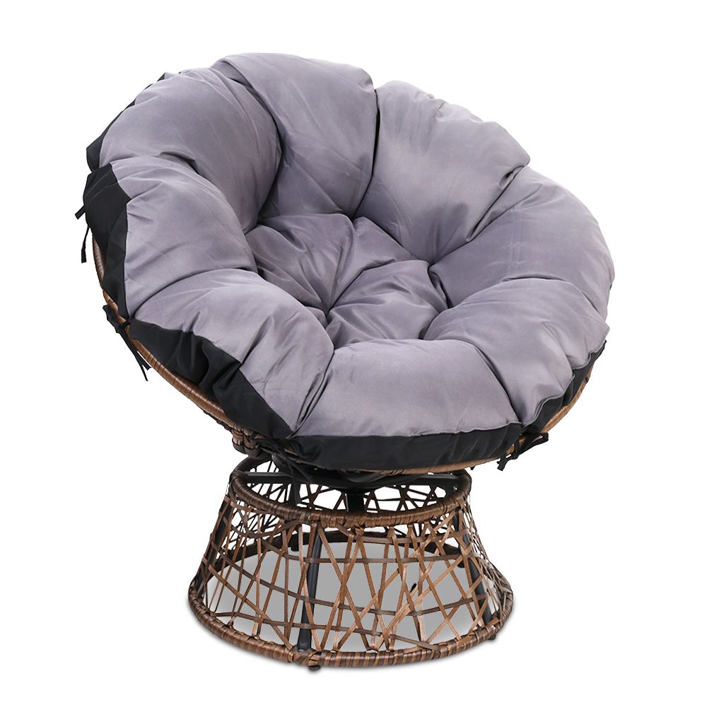 Minnamurra Papasan Chair, Brown