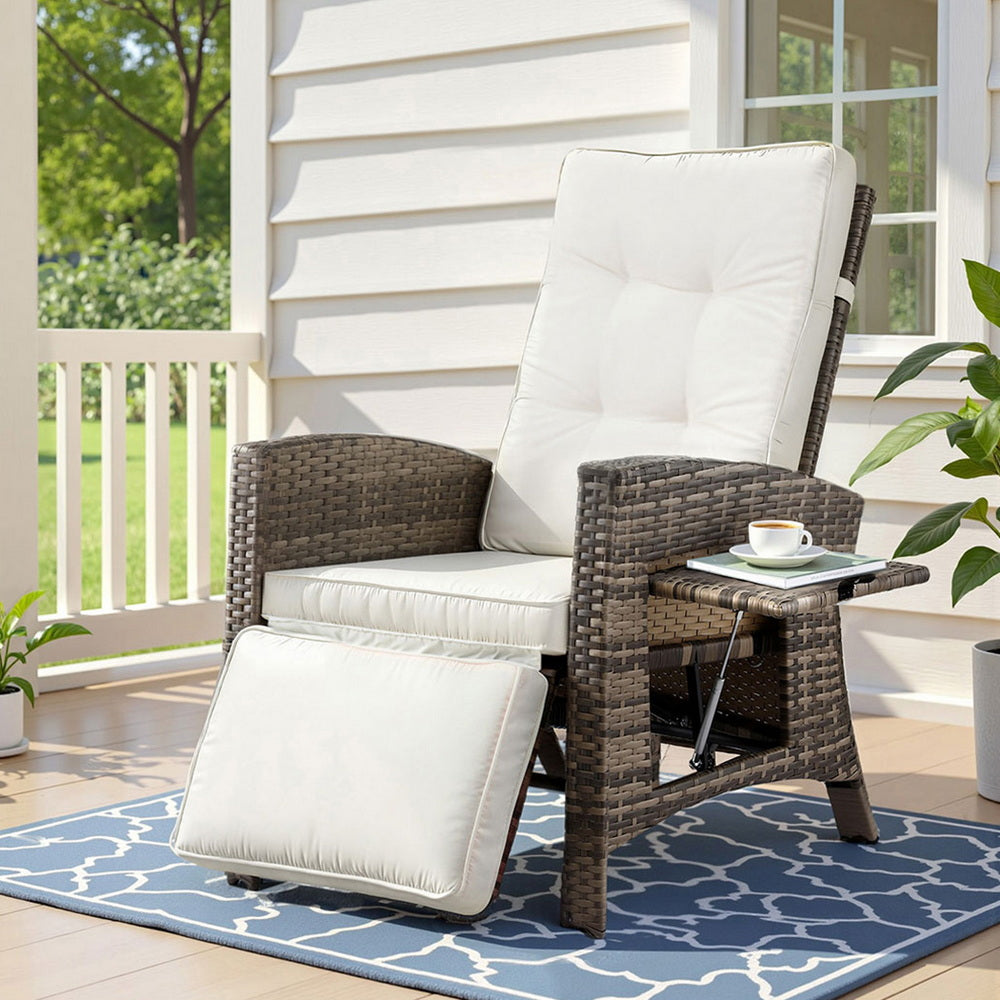Nambour Recliner Chair, Brown