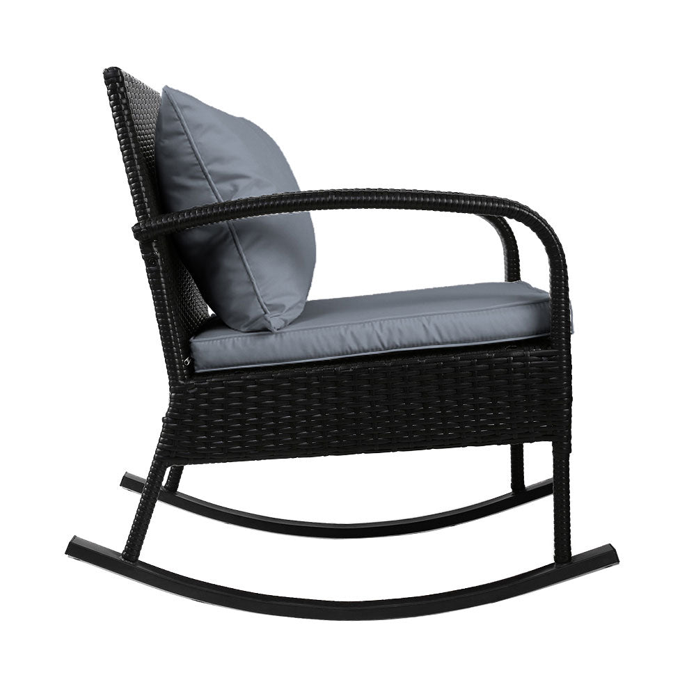 Point Vernon 2 Piece Lounge Set, Black