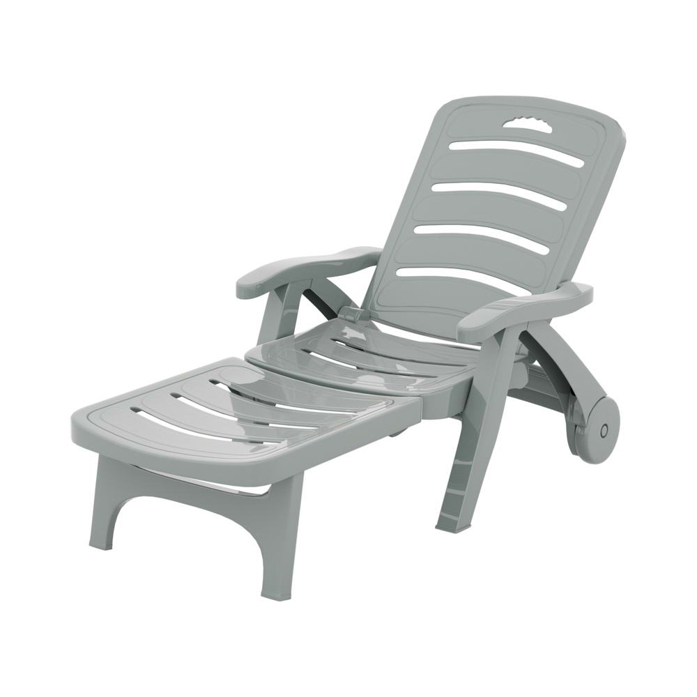 Candelo Sun Lounger Grey image 7