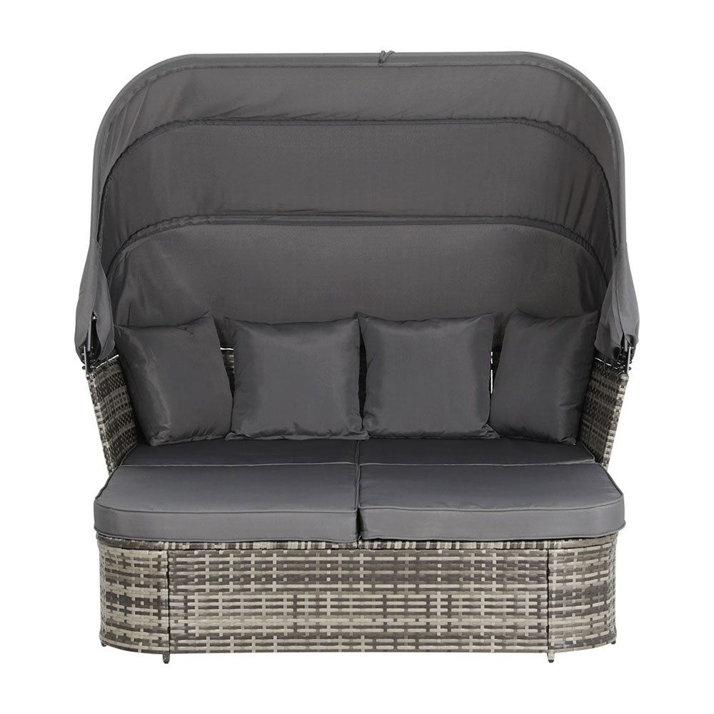 Machans Beach 4 Piece Outdoor Lounge Set, Grey