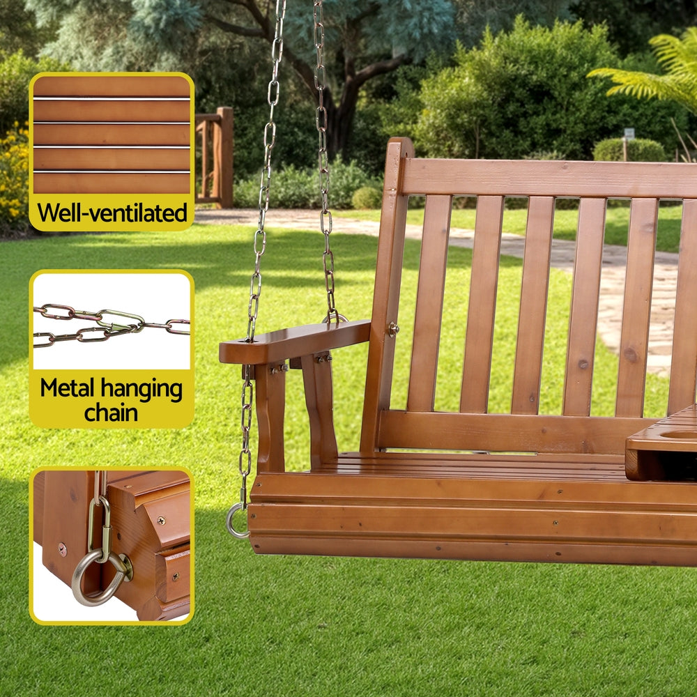 Mystery Bay Porch Swing Chair Teak