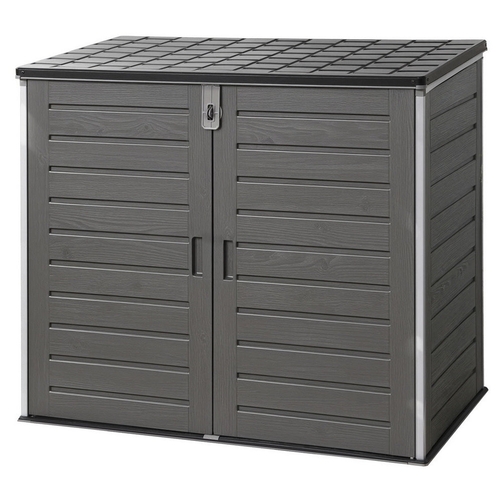 Minlaton 1170L Outdoor Storage Box, Grey