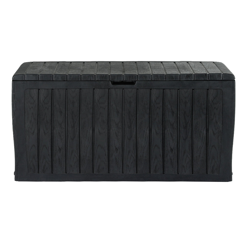 Hardwicke Bay 220L Outdoor Storage Box, Black