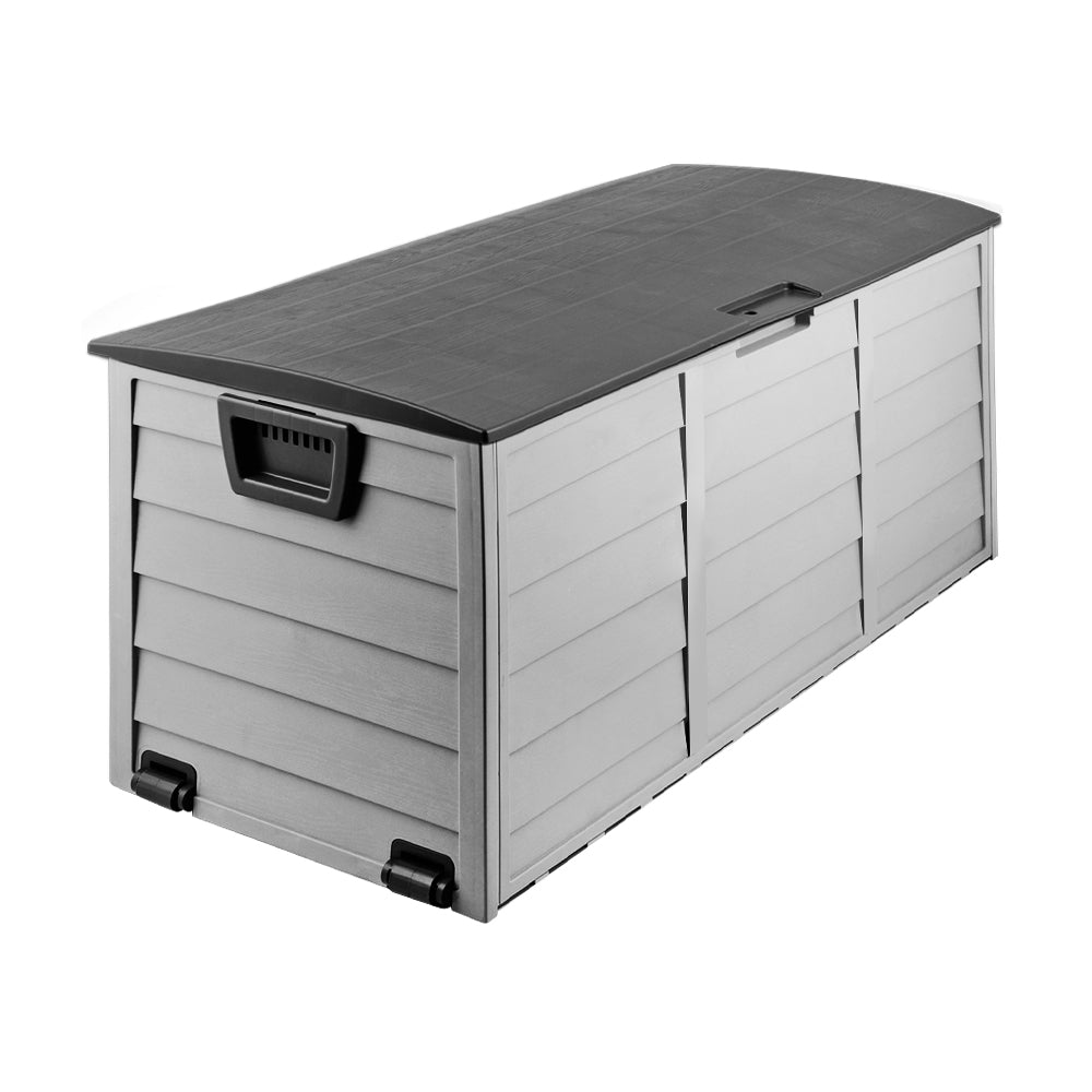 Port Vincent 290L Outdoor Storage Box, Black