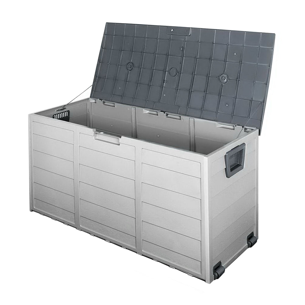 Port Vincent 290L Outdoor Storage Box, Grey