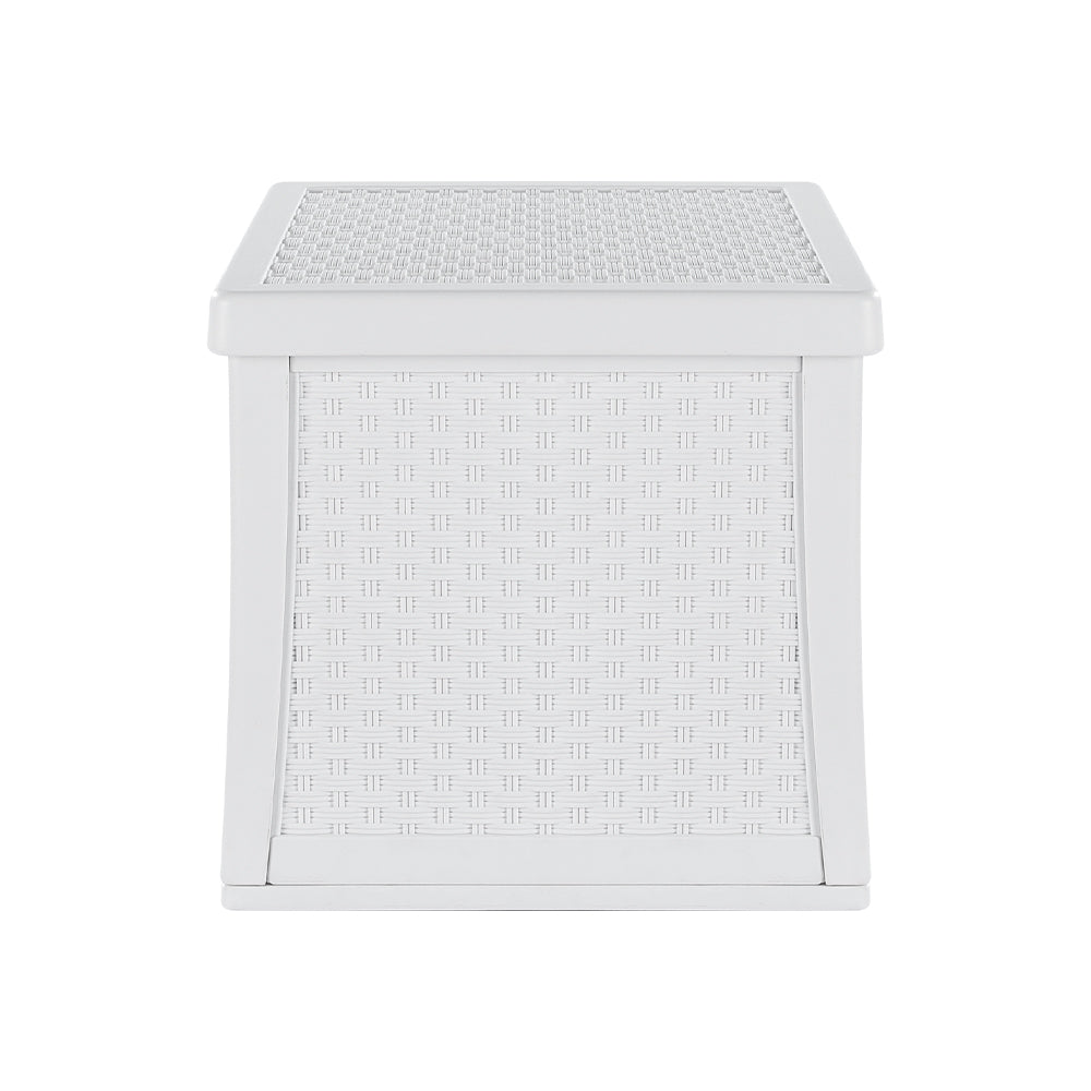 Point Turton 56L Outdoor Storage Box, White