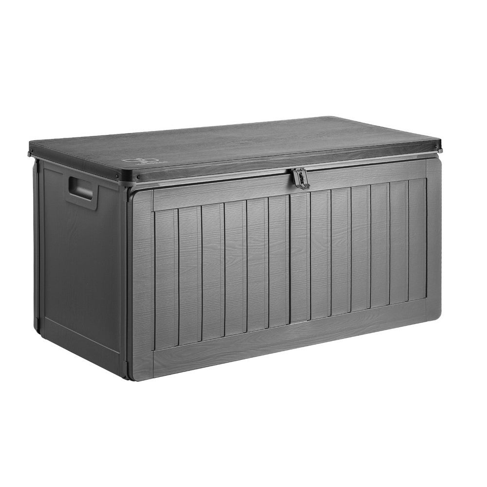 Brentwood 190L Outdoor Storage Box, Grey