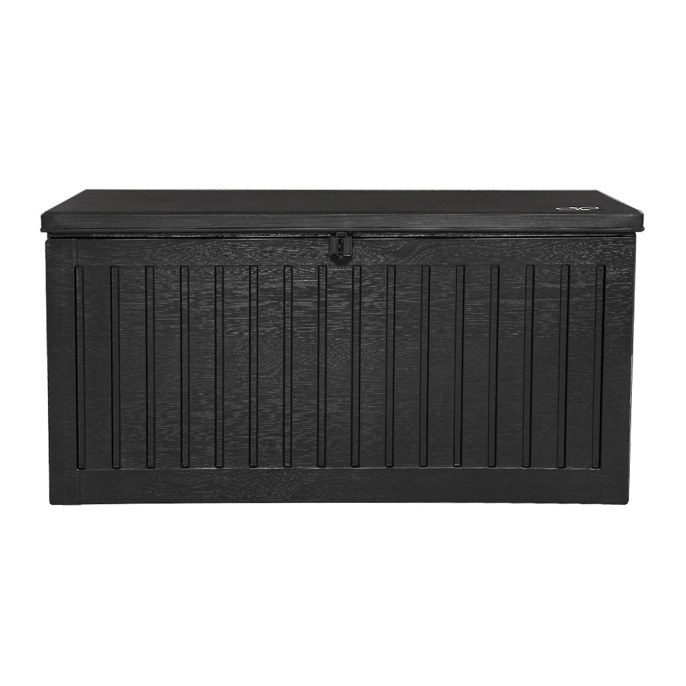 Warooka 270L Outdoor Storage Box, Black