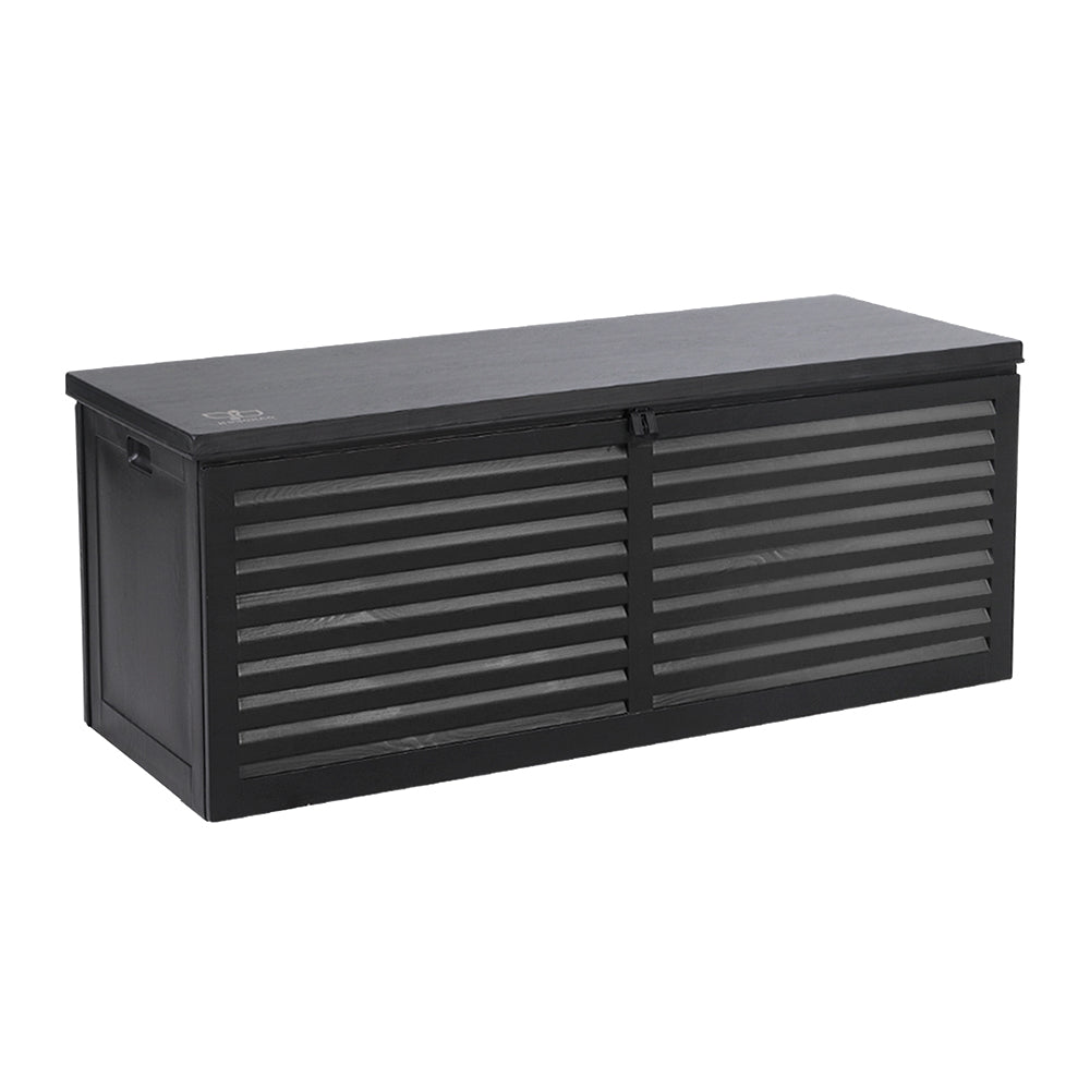 Curramulka 390L Outdoor Storage Box, Black