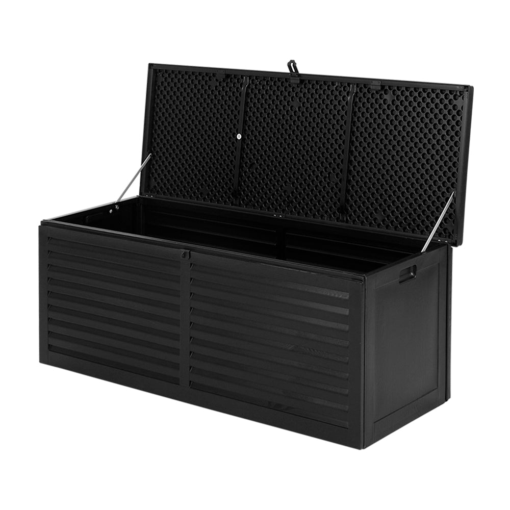 Curramulka 390L Outdoor Storage Box, Black