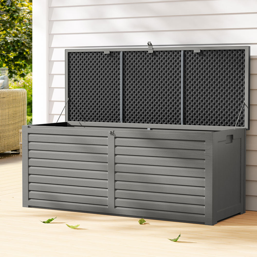 Curramulka 390L Outdoor Storage Box, Grey