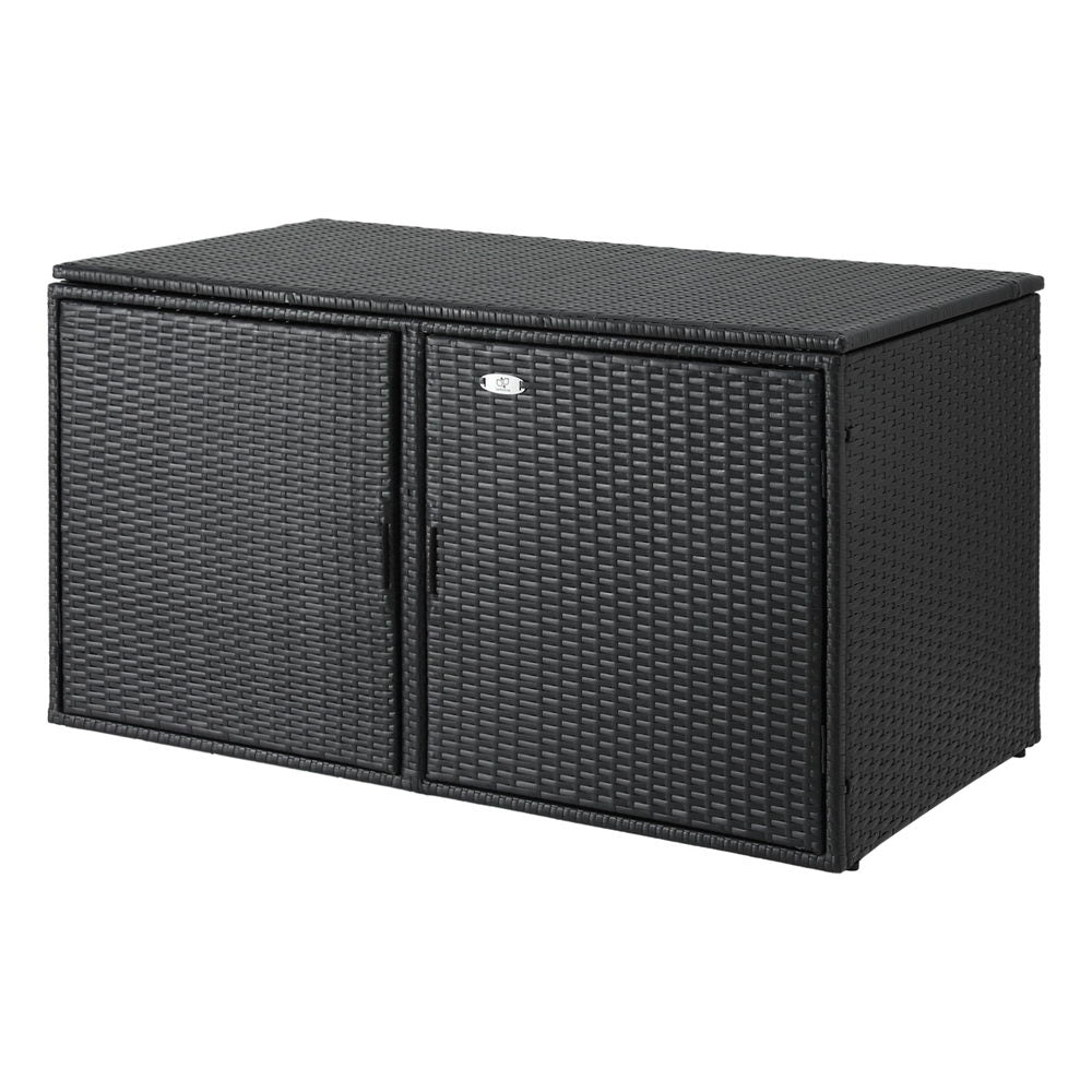 Foul Bay 333L Outdoor Storage Cabinet, Black