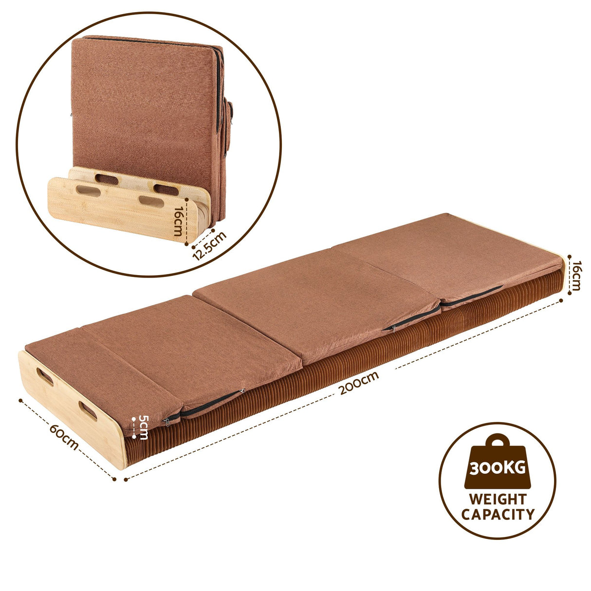 Noli Single Bed Frame, Natural