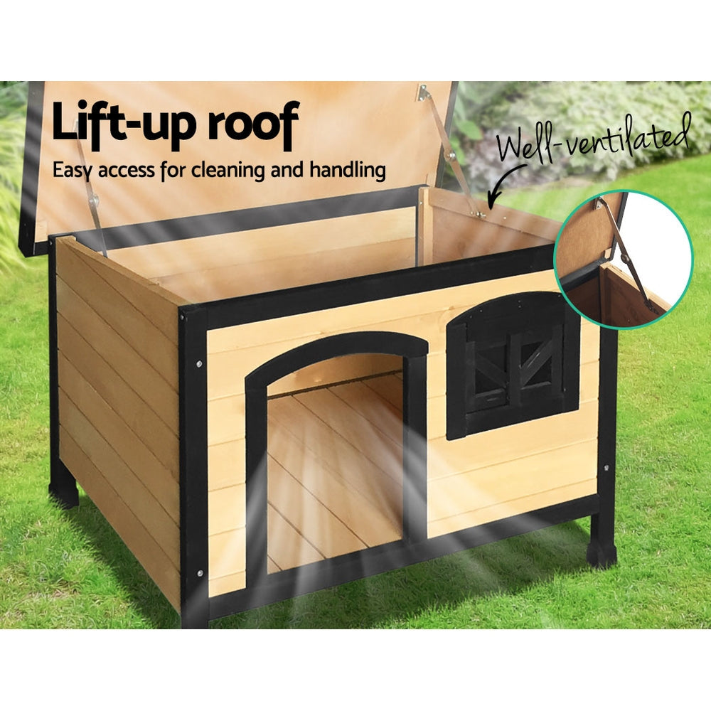 Balingup Wooden Dog Kennel, view 4