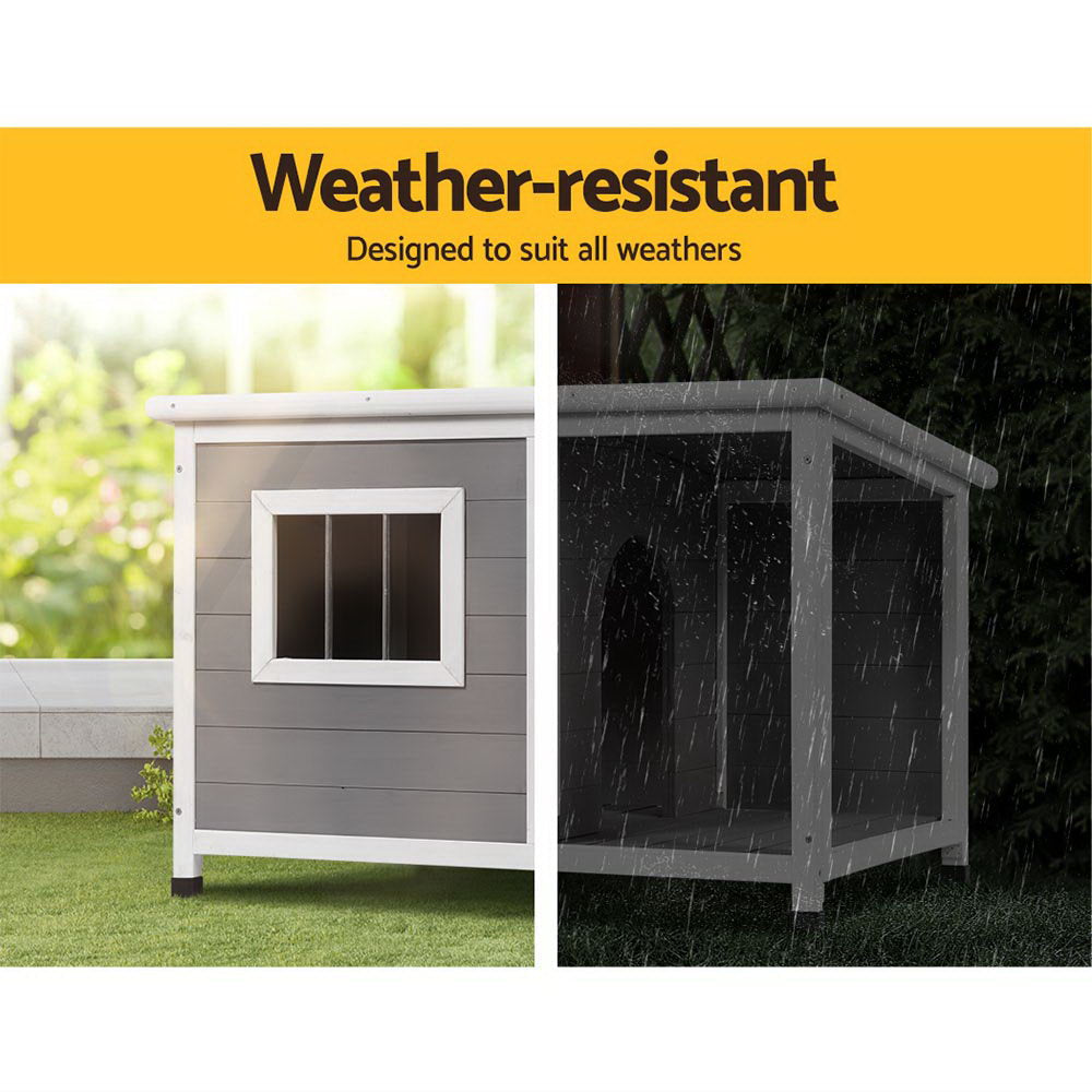 Northcliffe Wooden Dog Kennel, view 5