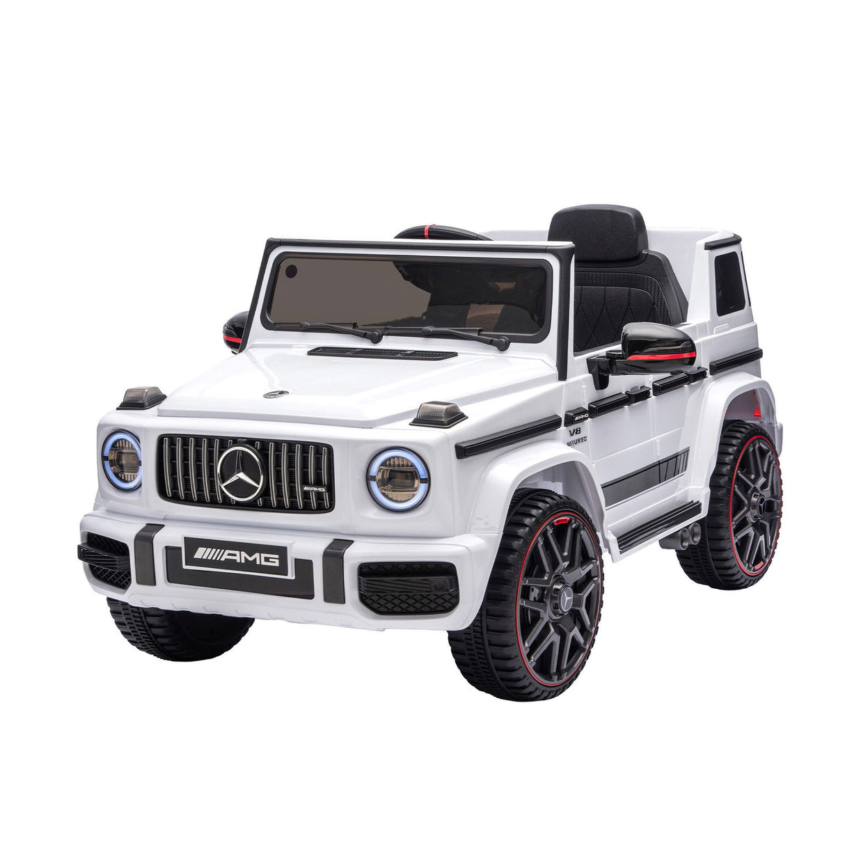 Gaydon Kids Ride On Car, 12V Electric, White