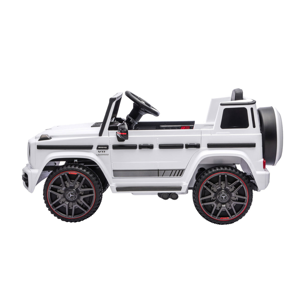 Gaydon Kids Ride On Car, 12V Electric, White