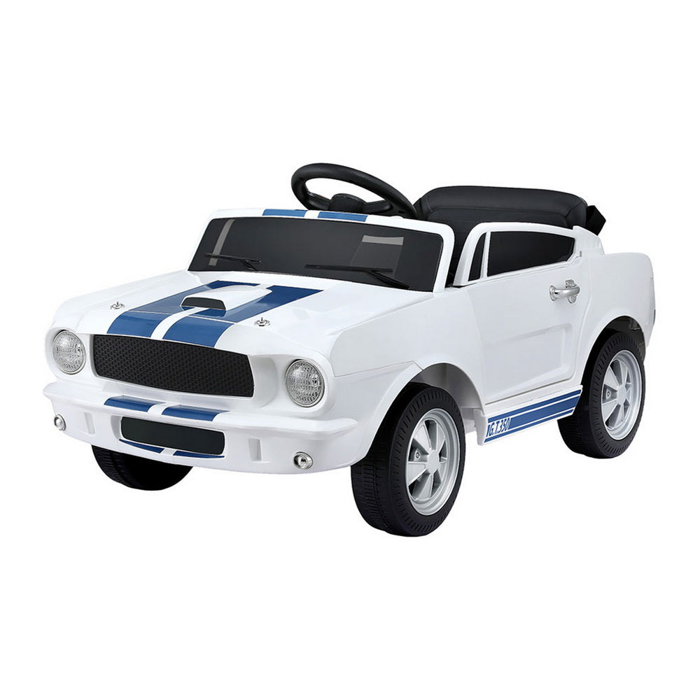 Llandow Kids Ride On Car, 12V Electric, White
