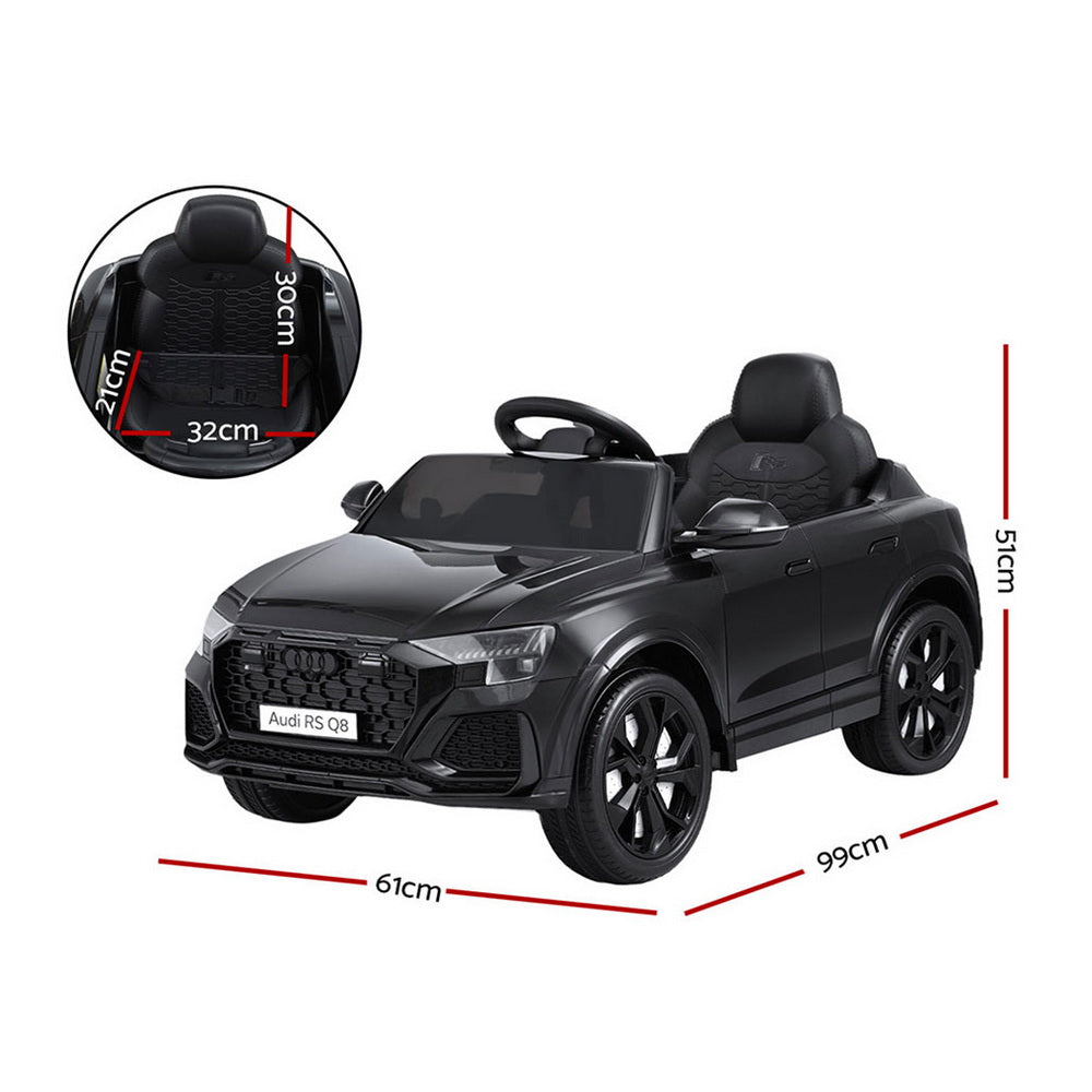 Membury Kids Ride On Car, 12V Electric, Black