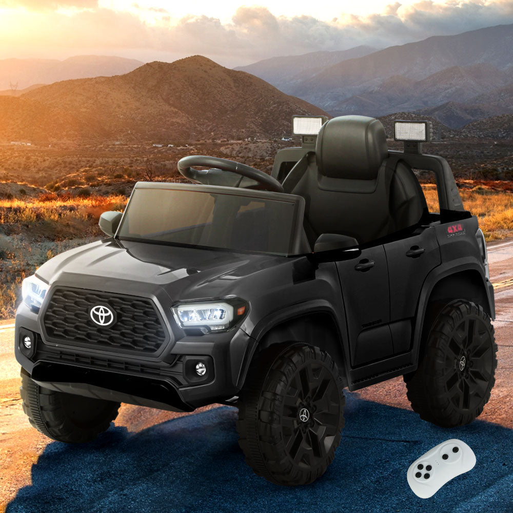 Wroughton black kids electric ride on pickup truck